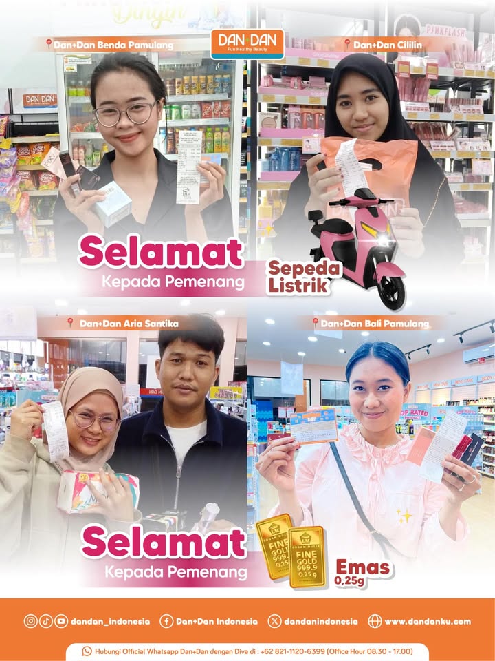 Menuju akhir tahun makin banyak yang dapet hadiah akhir tahun sepeda listrik dan emas 0