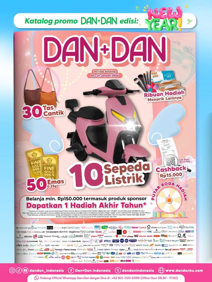 2026 mode ON Promo, event, dan activity seru Dan Dan di tahun baru ini udah bisa kamu cek sekarang Dari belanja he...