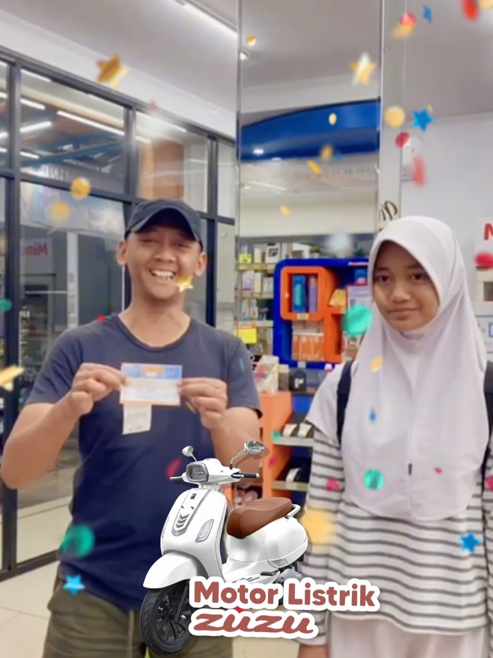 Simak yuk cerita dari para pemenang hadiah utama motor listrik program KEJUTAN TAHUN BARU Dan Dan Gak perlu...