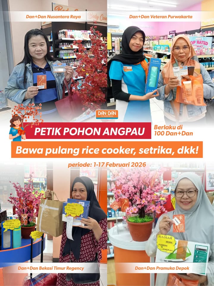 Pelanggan pelanggan hoki yang udah panen rejeki di pohon angpau Dan Dan Tenangggg, masih banyak angpau yang nung...