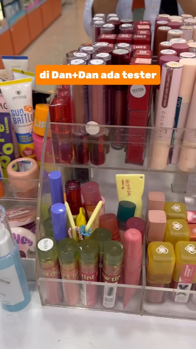 Takut salah shade Takut nggak cocok Cobain dulu aja, soalnya di Dan Dan banyak TESTERnya AyokeDanDan DanDanIndonesia