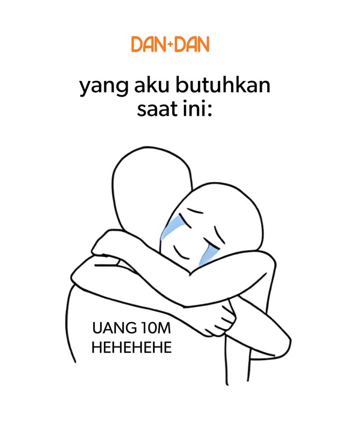 Yang aku butuh ga muluk muluk kok hehehe AyokeDanDan DanDanIndonesia
