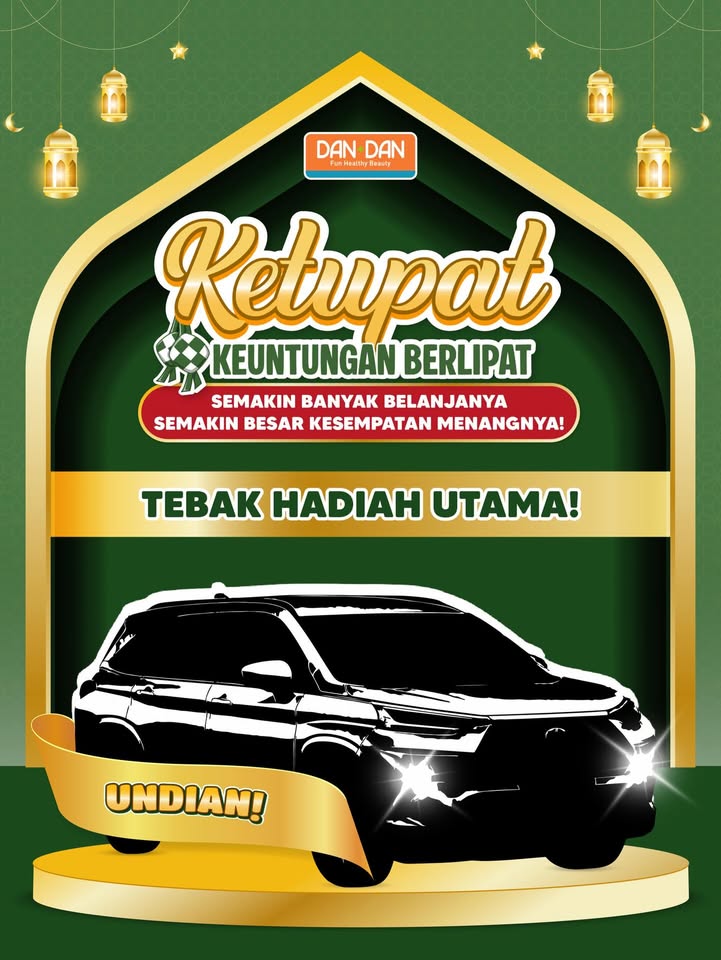  TEBAK HADIAH UTAMA Kira kira hadiah apakah yang bakal dibagi bagi sama Dan Dan di bulan Ramadan ini Tulis te...