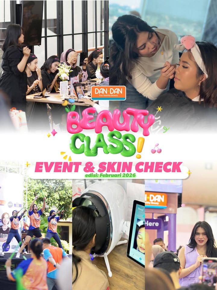 Pernah kepikiran, di Dan Dan tuh ada activity apa aja sih Ini dia beberapa keseruannya mulai dari beauty class, skin...