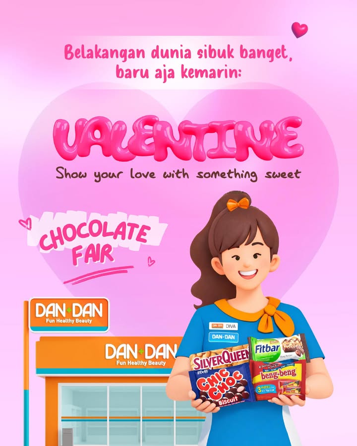 Dunia lagi sibuk banget nyiapin ini itu, ada Valentine, Imlek, sampai Ramadan