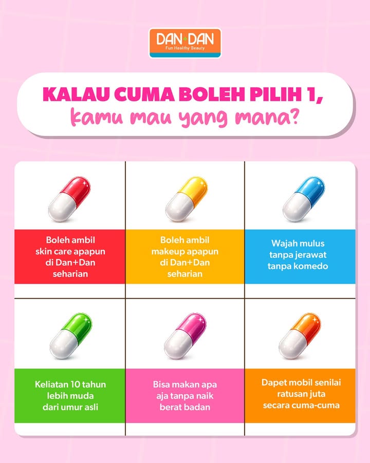 Kamu bakal ambil pil yang mana kira kira Kalo yang palinh realistis sih pil warna oren swipe left Ay...