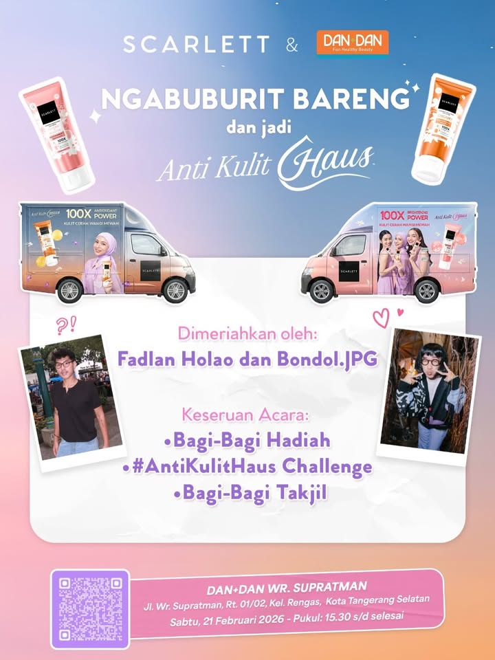 Dari pada cuma scroll sampe magrib, mending ngabuburit bareng Kak holaofadlan dan Kak bondol