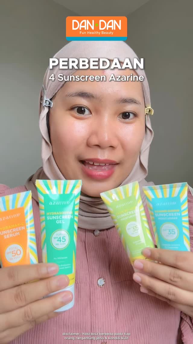 Jangan sampe salah pilih sunscreen Cari tau bedanya masing masing fungsi sunscreen azarinecosmeticofficial yuk Pil...