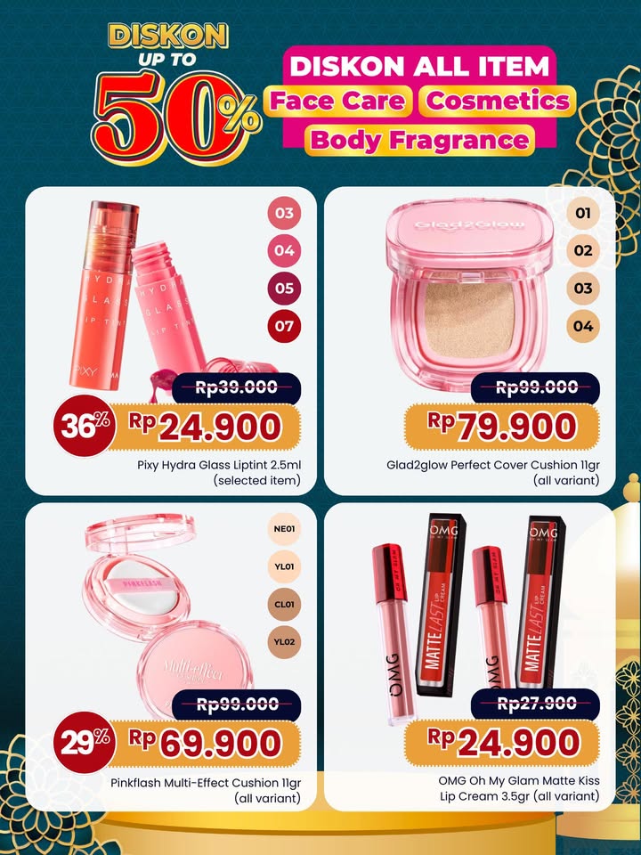 THR udah ada di rekening Saatnya borong kebutuhan beauty di Dan Dan buat Hari Raya Ada promo OPOR Obral Promo Ram...