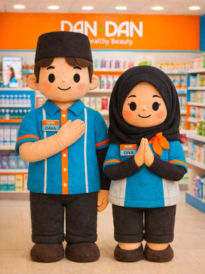 Karyawan Dan Dan plushies Ramadan edition Cobain versi kamu yuk Bisa jadi ide buat ucapan lebaran juga nih ...