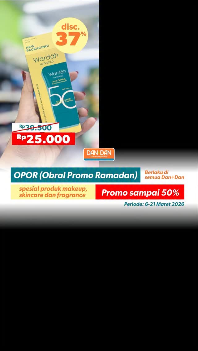 Borong di Dan Dan buat kebutuhan Lebaran yuk Ada promo OPOR Obral Promo Ramadan , nikmatin diskon sampai 50 untuk sem...