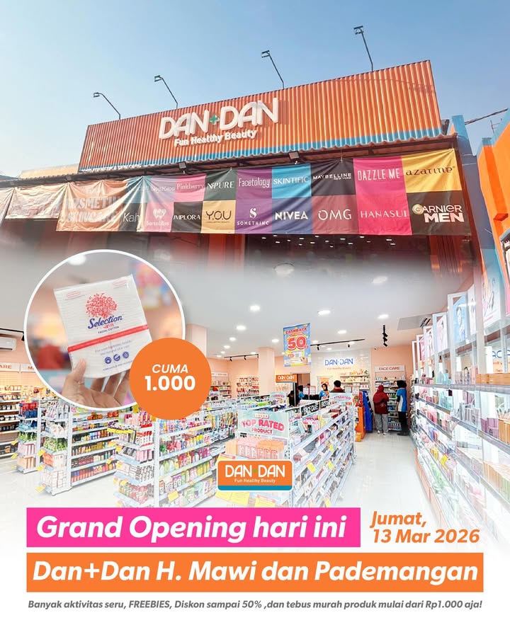 Grand Opening 2 Dan Dan sekaligus hari ini Warga sekitar H