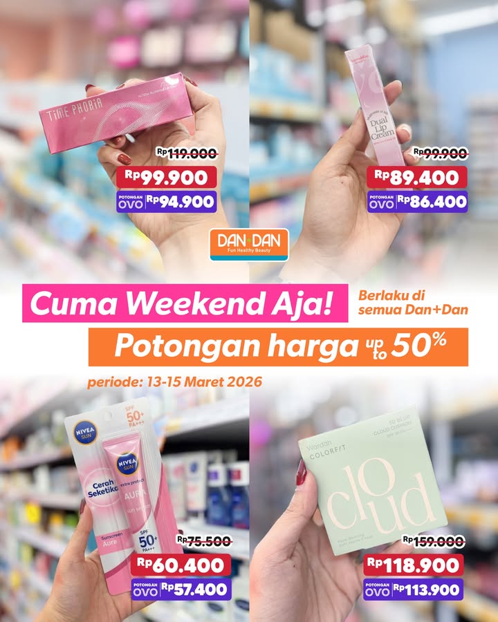 Weekend makin hemat jelang Ramadan Ada Promo JSM dengan diskon hingga 35 untuk skincare makeup favoritmu berlaku di ...