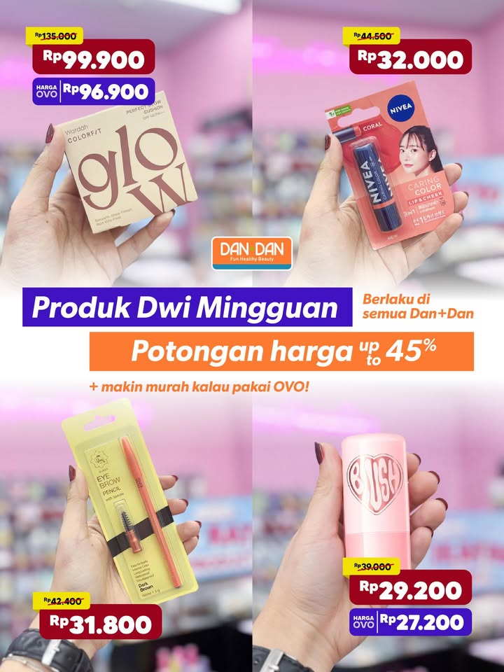 Cek promo promo Dan Dan minggu ini yuk Buanyak banget promo up to 45 buat kamu spesial di bulan Ramadan ini Jan...