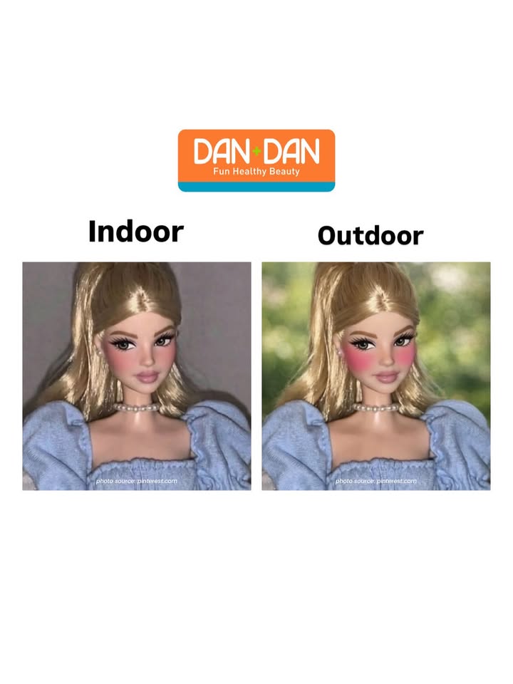 Pas indoor cakep, pas outdoor jedooorrrrr adalah penyakit semua cewe cewe Jangan lupa restock makeup biar jedar jeder p...