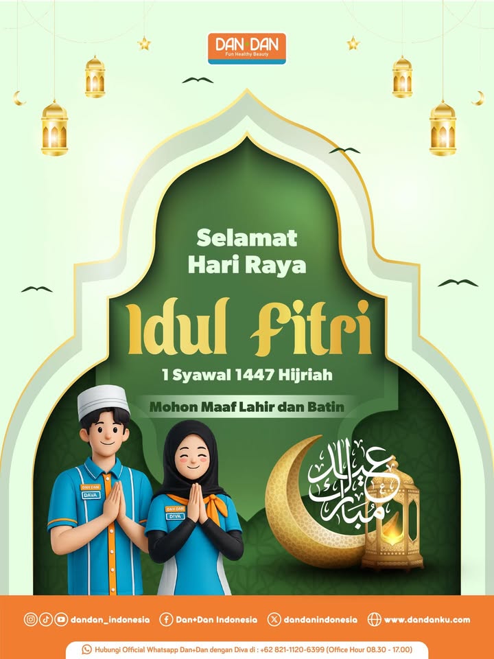 Hari kemenangan yang dinanti nanti telah tiba. Setelah sebulan menahan diri, kini saatnya kembali saling mendekatkan hati