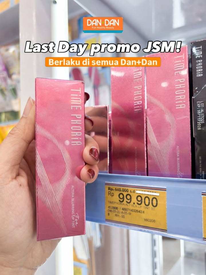 Last Day Promo JSM dengan diskon hingga 35 untuk skincare makeup favoritmu berlaku di semua gerai Dan Dan