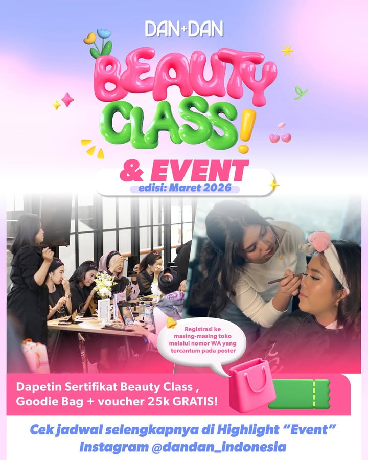 Buat kamu yang tanya di Dan Dan tuh ada activity apa aja sih Ini dia beberapa keseruannya, mulai dari beauty cla...