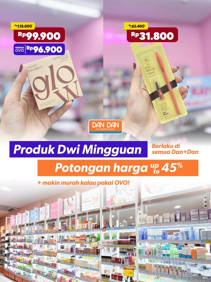 Cek promo promo Dan Dan di akhir bulan ini yuk Buanyak banget promo up to 45 buat kamu, yang bakal berakhir tanggal 31 Mar...