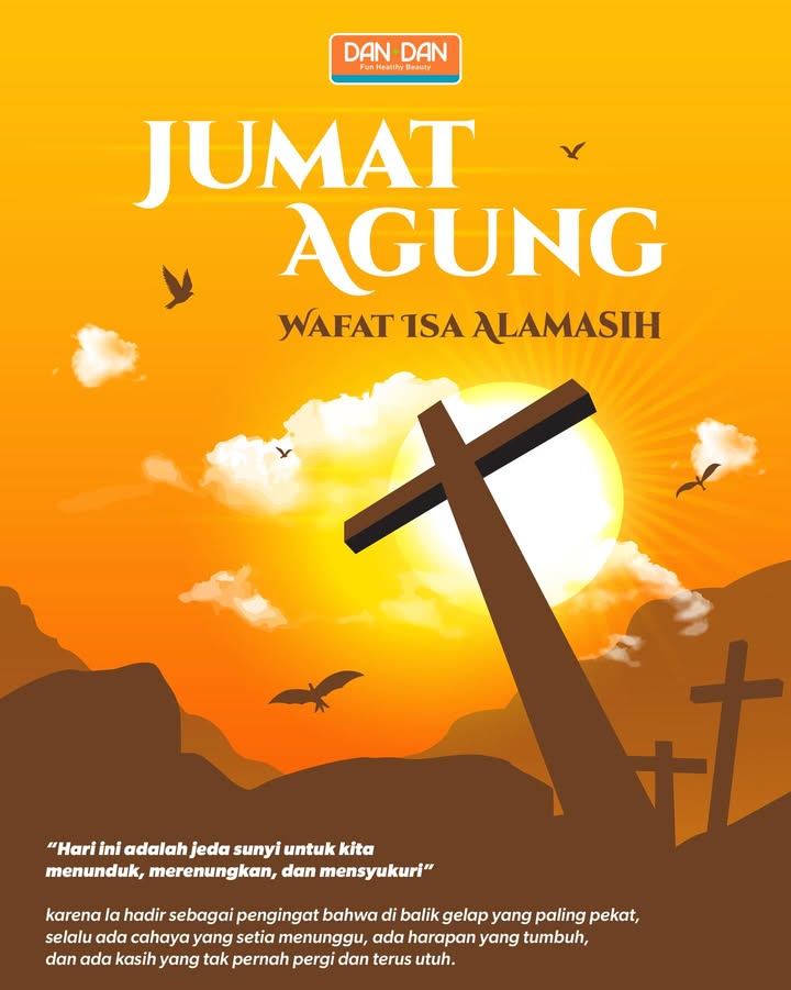  Hari ini adalah jeda sunyi untuk kita menunduk, merenungkan, dan mensyukuri karena Ia hadir sebagai pengingat bahwa di...