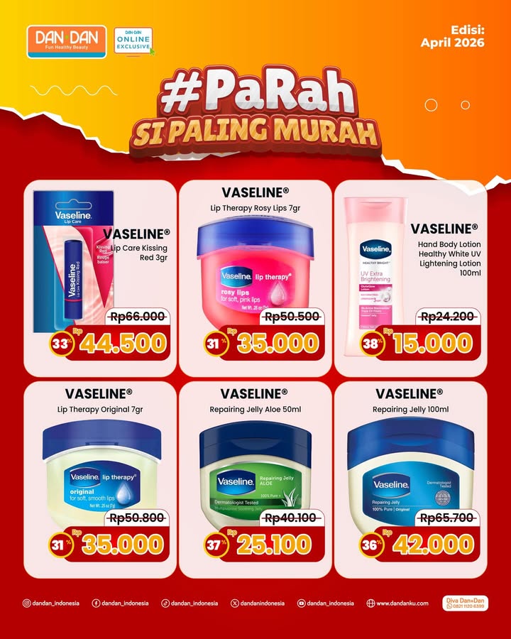  Online Exclusive PaRah si paling murah edisi April is here Swipe left untuk cek promo selengkapnya atau klik link di...