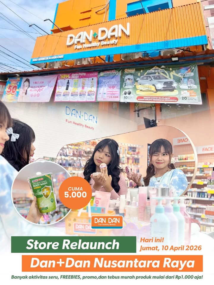 Dan Dan Nusantara Raya Bekasi Relaunch Warga sekitar merapat yuk, banyak hadiah langsung dan aktivitas seru buat kamu yan...