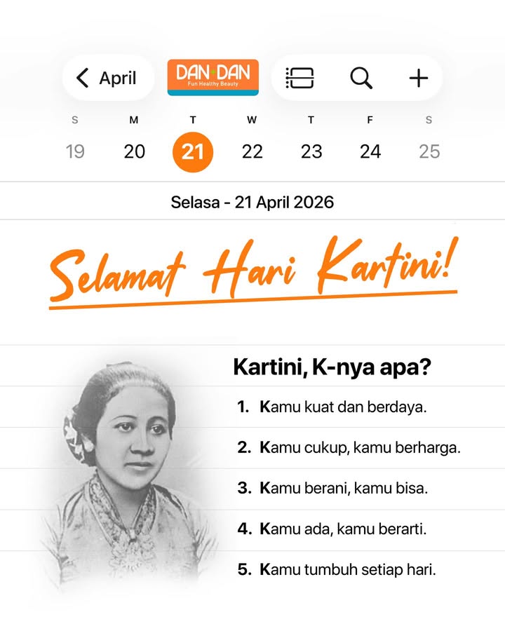 Kartini, K nya apa Kamu perempuan kuat, berani, dan berharga