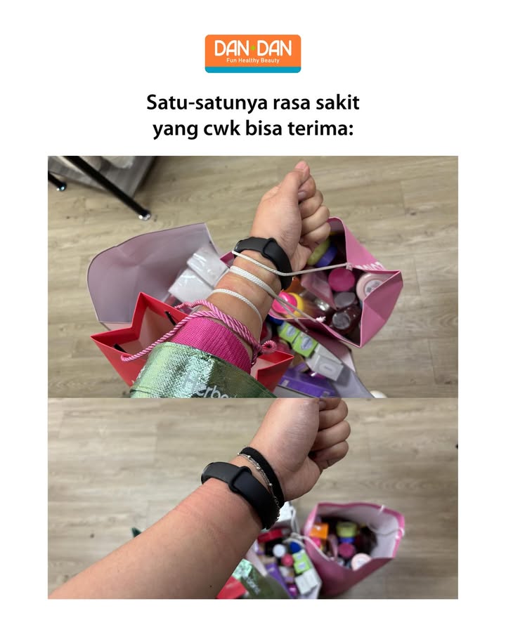 Satu satunya rasa sakit yang cwk bisa terima kantong berat isi belanjaan Gajian tanda dari alam buat borong ...