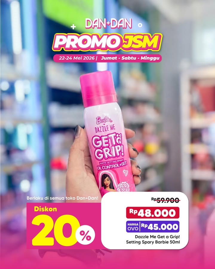 Promo spesial weekend Diskon hingga 50 untuk produk beauty skincare favorit kamu 22 24 Mei 2026 Jumat ...