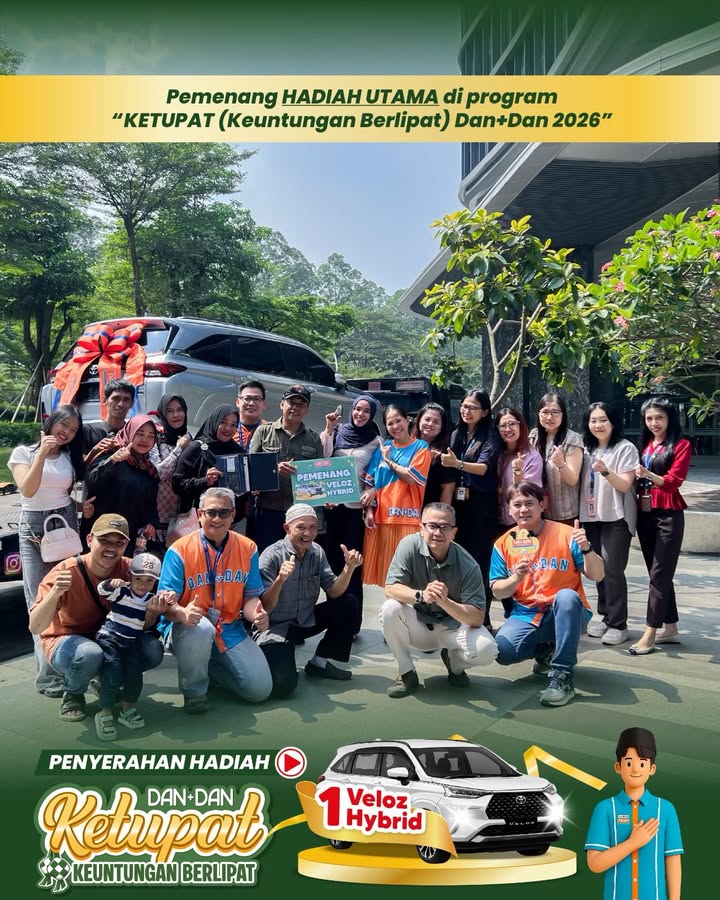 SELAMAT kepada pemenang hadiah utama Program KETUPAT Keuntungan Berlipat Dan Dan 2026 Momen yang ditunggu akhirnya tiba ...