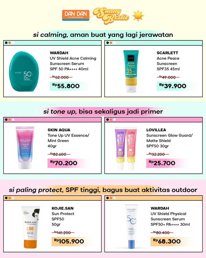  Kalau cuma boleh pilih satu, kamu tim mana a. Si Calming buat kulit acne prone b