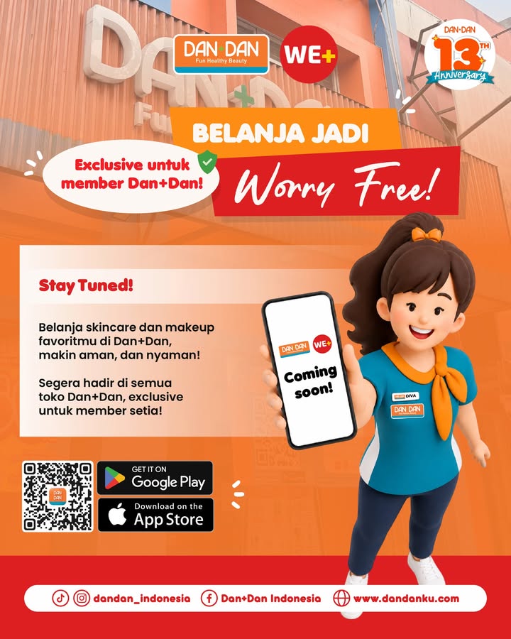 Ada yang baru buat member setia Dan Dan Bikin belanja jadi makin tenang dan worry free Ada yang bisa tebak A...