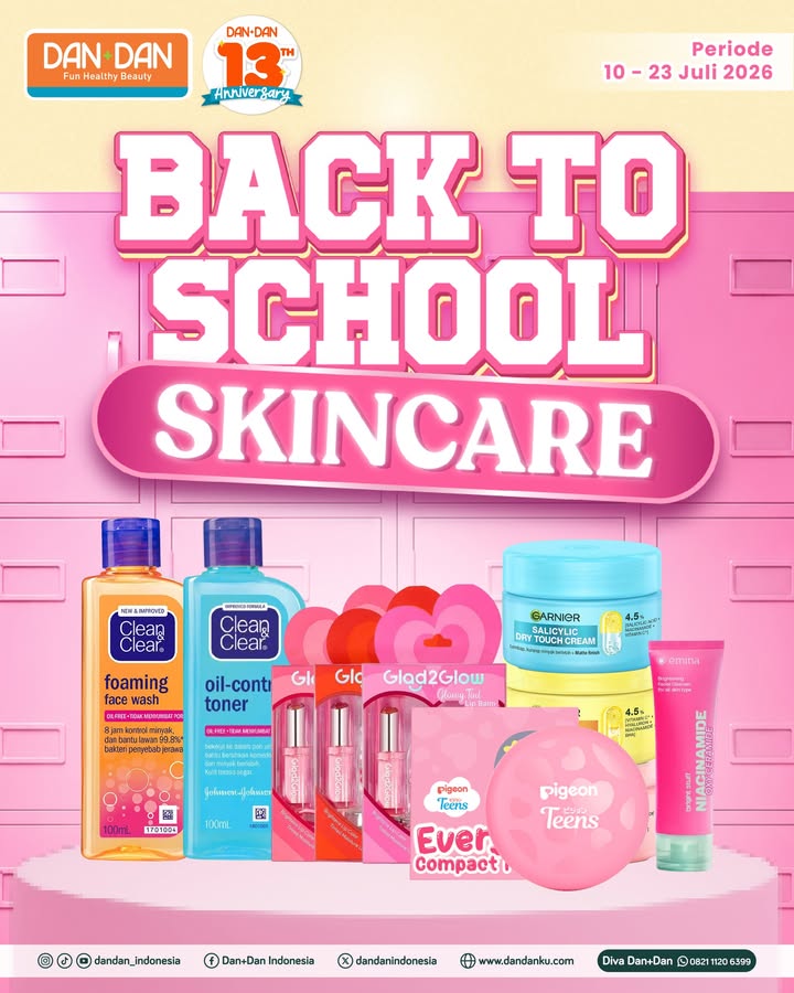 Dan Dan BACK TO SCHOOL Libur udah mau abis, waktunya balik ke rutinitas sekolah lagi Tapi jangan sampai semangat ...
