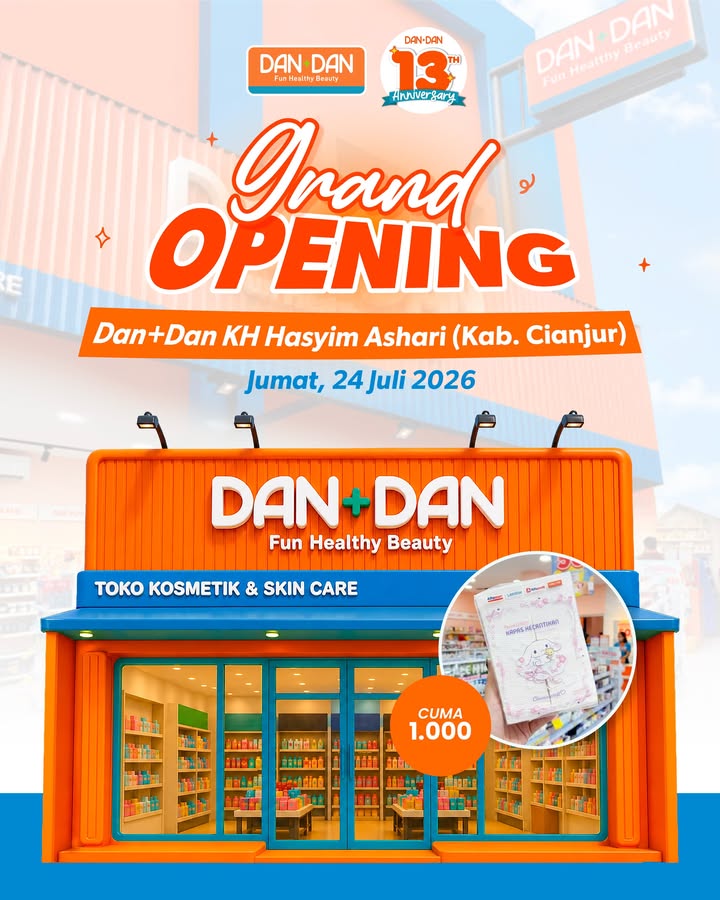 Sampurasun, wargi Cianjur Dan Dan KH Hasyim Ashari segera dibuka Yuk siap siap merapat, banyak hadiah langsung dan aktivit...