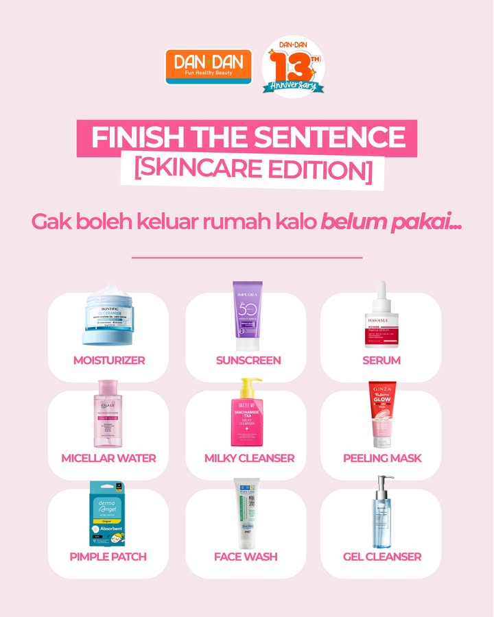 Produk mana yang kalau belum dipake, haram keluar rumah AyokeDanDan DanDanIndonesia