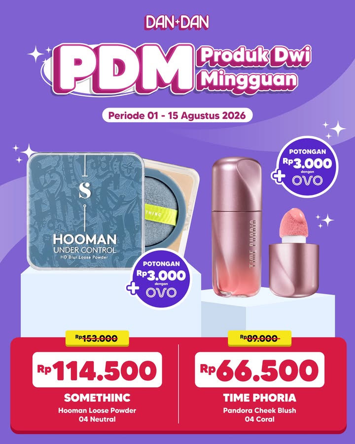 Cek potongan harga di semua toko Dan Dan bulan ini yuk Cek selengkapnya, swipe left AyokeDanDan DanDanIndonesia