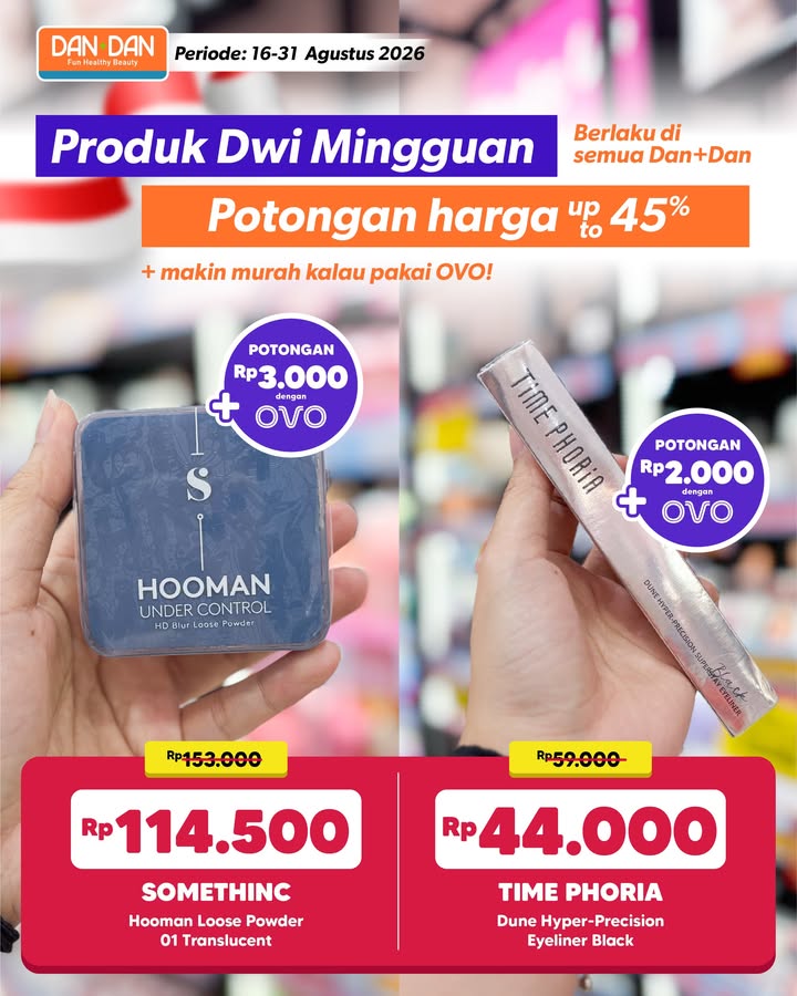  PROMO 17 AN DI DAN DAN Yuk belanja Produk Dwi Mingguan dengan potongan harga hingga 45 Plus, makin h...