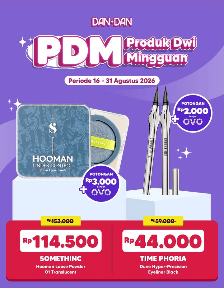 Cek potongan harga di semua toko Dan Dan spesial kemerdekaan yuk Cek selengkapnya, swipe left AyokeDanDan DanDa...