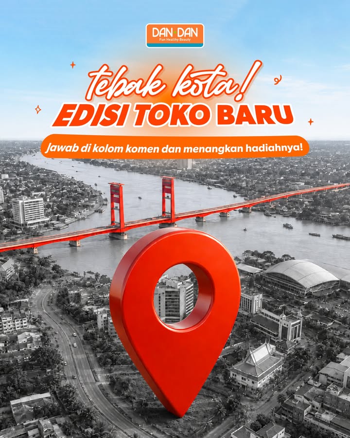  TEBAK KOTA EDISI TOKO BARU Bulan ini ada DAN DAN mau buka toko baru, tapi lokasinya rahasia dulu Coba tebak, in...