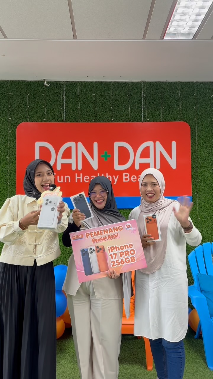Selamat kepada para pemenang PENCET ASIK Hadiah paket liburan, logam mulia, iPhone 17 Pro 256GB, hingga family tri...