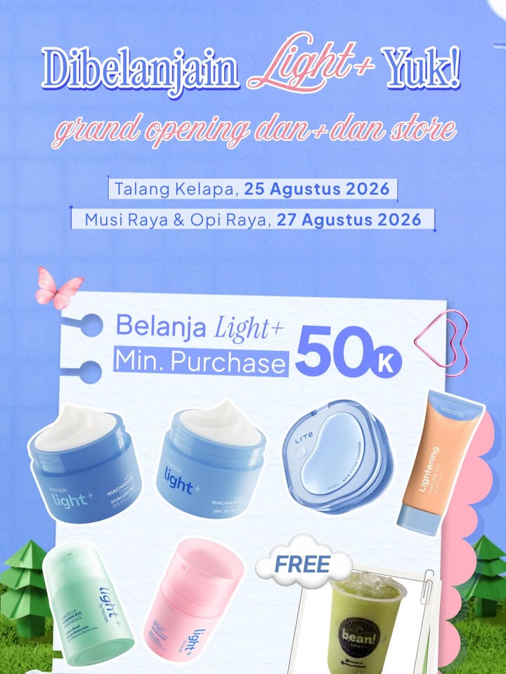 KESERUAN GRAND OPENING DAN DAN PALEMBANG SUDAH DIMULAI Waktunya borong produk favorit kamu dengan promo spesial d...
