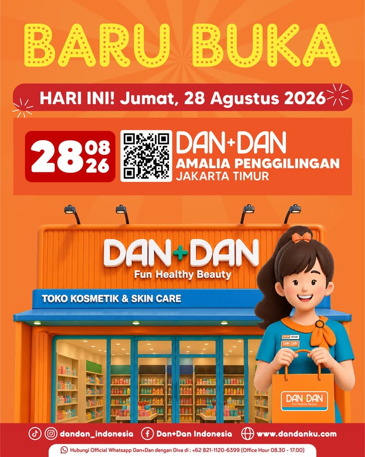 Hai Warga Jaktim, Dan Dan Amalia Penggilingan resmi dibuka hari ini Yuk merapat, banyak hadiah langsung dan aktivitas seru ...