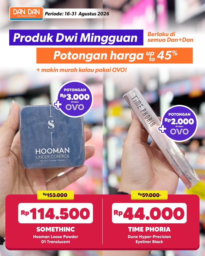 Cek promo Dan Dan akhir bulan Agustus yuk Berlaku di semua toko Dan Dan diskonnya up to 50 AyokeDanDan DanDanIndonesia
