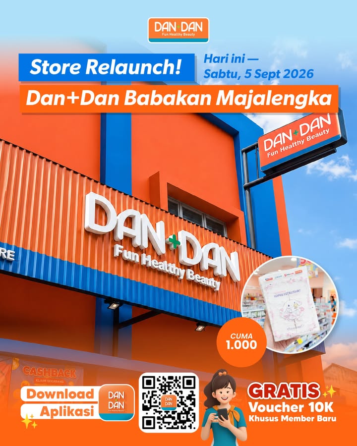 Dan Dan Babakan Majalengka Relaunch Warga sekitar merapat yuk, banyak hadiah langsung dan aktivitas seru buat kamu yang m...