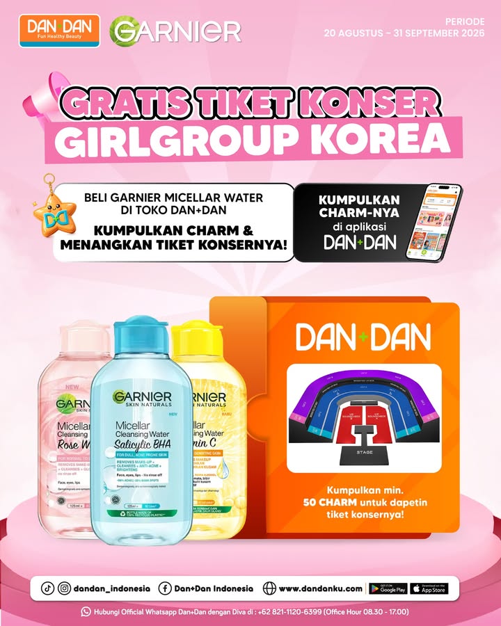  MAU NONTON KONSER babymonster ygofficial GRATIS Yuk, belanja garnierindonesia di DAN DAN dan kumpulkan c...