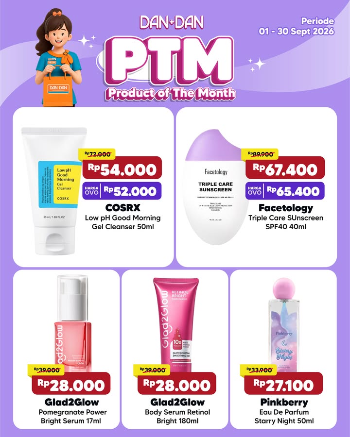 CEK PROMO SEPTEMBER DI DAN DAN Juni makin hemat dengan segudang promo spesial yang sayang banget dilewatin B...