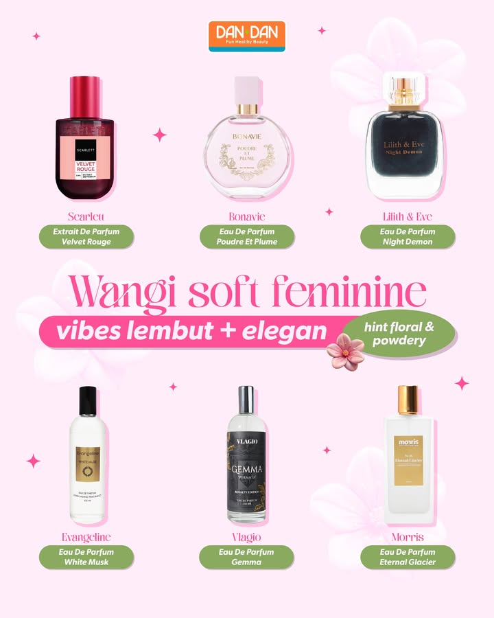 Pilih pilih parfum sesuai kesukaanmu swipe left AyokeDanDan DanDanIndonesia