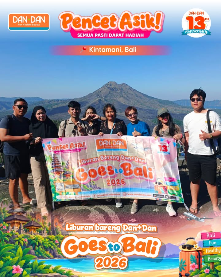 Dari pencet pencet asik di toko, jadi pose bareng di Bali Selamat untuk para pemenang yang udah berangkat liburan ke...