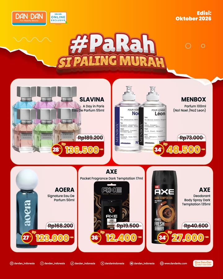  Online Exclusive PaRah si paling murah edisi Oktober is here Swipe left untuk cek promo selengkapnya atau klik link ...