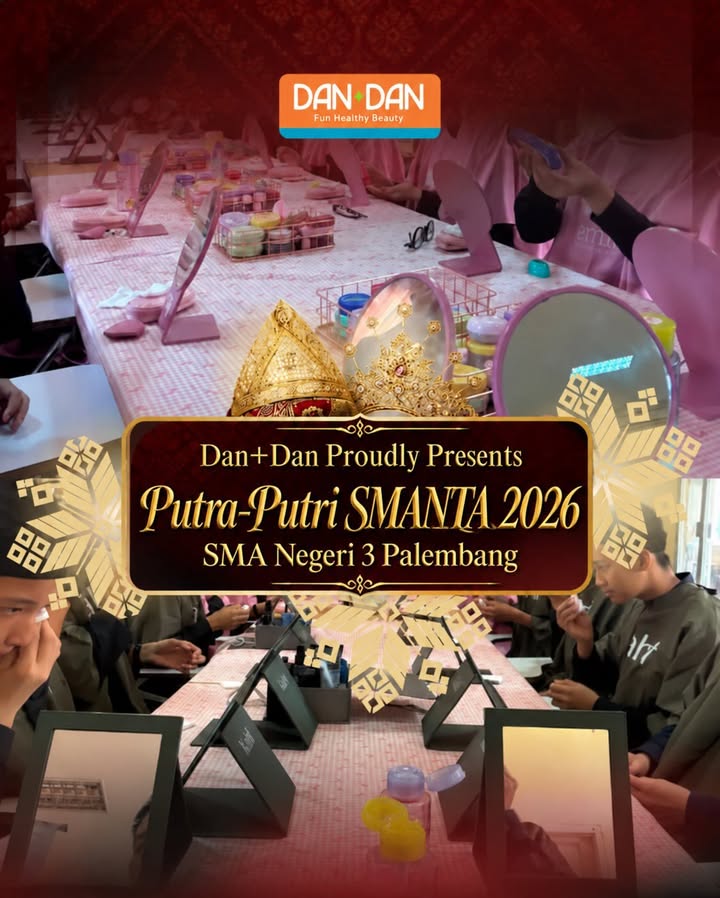  DAN DAN HADIR DI SMAN 3 PALEMBANG Dan Dan ikut memeriahkan acara Putra Putri SMANTA 2026 19 20 Okto...